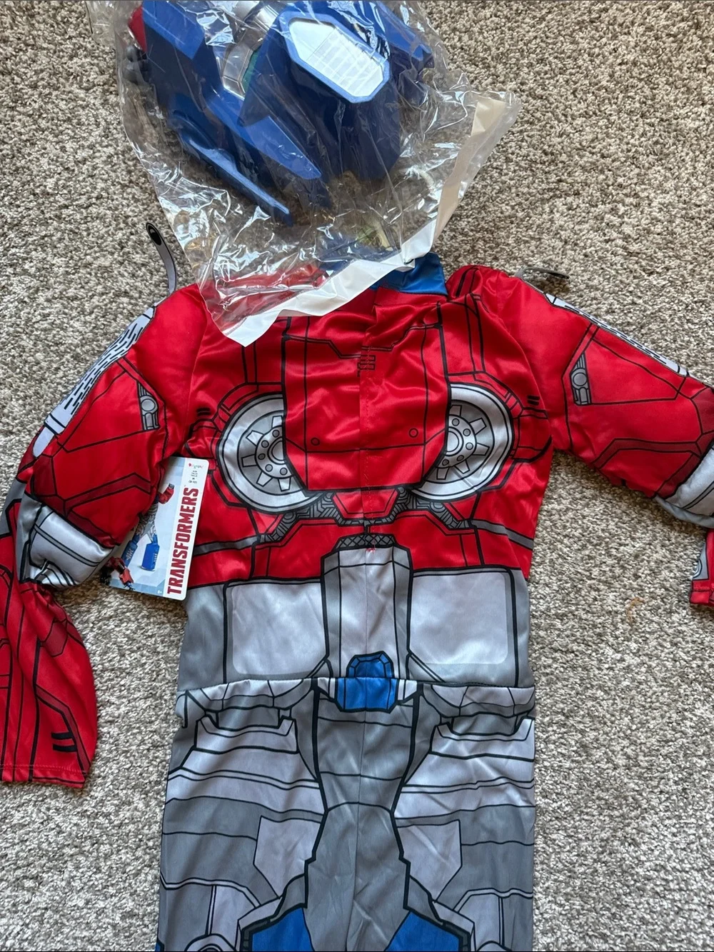 TRANSFORMERS OPTIMUS PRIME DELUXE CHILD COSTUME SIZE MEDIUM (8-10) 🌟NWT🌟